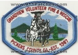 Grandview Volunteer Fire and Rescue (Georgia)
Thanks to Mark Hetzel Sr. for this scan.
Keywords: & pickens county ga.