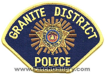 Granite School District Police Department (Utah)
Thanks to Alans-Stuff.com for this scan.
Keywords: dept.