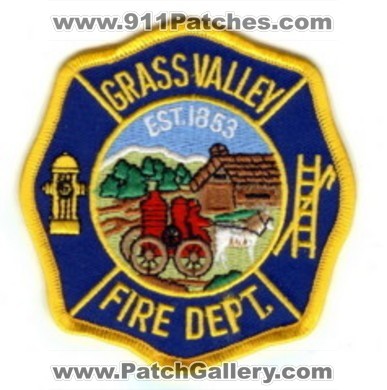 Grass Valley Fire Department (California)
Thanks to PaulsFirePatches.com for this scan.
Keywords: dept.
