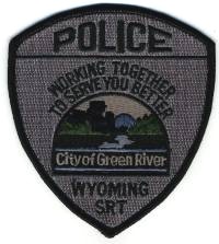 Green River Police SRT (Wyoming)
Thanks to BensPatchCollection.com for this scan.
Keywords: city of