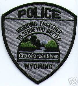 Green River Police (Wyoming)
Thanks to apdsgt for this scan.
Keywords: city of