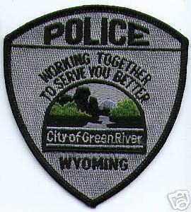 Green River Police (Wyoming)
Thanks to apdsgt for this scan.
Keywords: city of