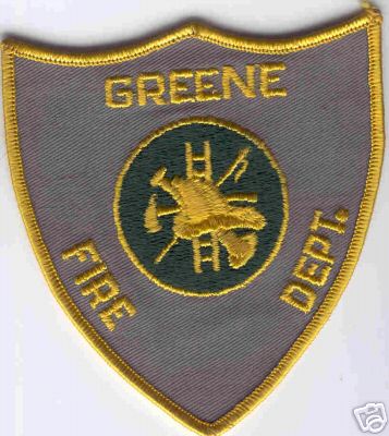 Greene Fire Dept
Thanks to Brent Kimberland for this scan.
Keywords: new york department