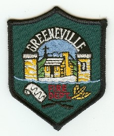 Greeneville Fire Dept
Thanks to PaulsFirePatches.com for this scan.
Keywords: tennessee department