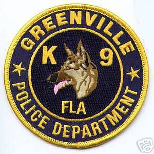 Greenville Police Department K-9 (Florida)
Thanks to apdsgt for this scan.
Keywords: k9