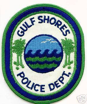 Gulf Shores Police Dept (Alabama)
Thanks to apdsgt for this scan.
Keywords: department