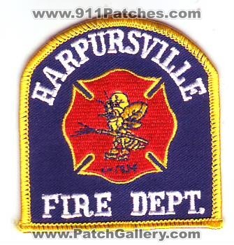 Harpursville Fire Department (New York)
Thanks to Dave Slade for this scan.
Keywords: dept.
