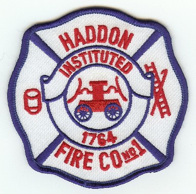 Haddon Fire Co No 1
Thanks to PaulsFirePatches.com for this scan.
Keywords: new jersey company number
