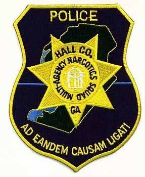Hall County Multi Agency Narcotics Squad Police (Georgia)
Thanks to apdsgt for this scan.
