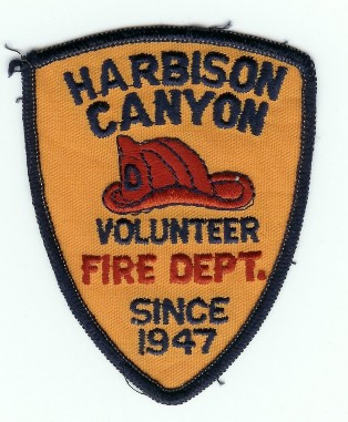 Harbison Canyon Volunteer Fire Dept
Thanks to PaulsFirePatches.com for this scan.
Keywords: california department