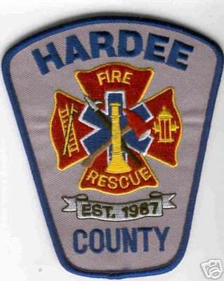 Hardee County Fire Rescue
Thanks to Brent Kimberland for this scan.
Keywords: florida