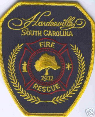 Hardeeville Fire Rescue
Thanks to Brent Kimberland for this scan.
Keywords: south carolina