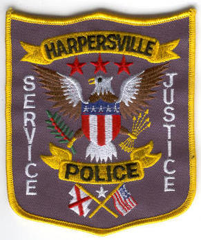 Harpersville Police
Thanks to Enforcer31.com for this scan.
Keywords: alabama