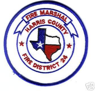 Harris County Fire Marshal
Thanks to Mark Stampfl for this scan.
Keywords: texas district 24