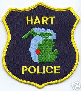 Hart Police (Michigan)
Thanks to apdsgt for this scan.

