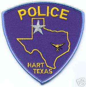 Hart Police (Texas)
Thanks to apdsgt for this scan.
