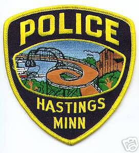 Hastings Police (Minnesota)
Thanks to apdsgt for this scan.
