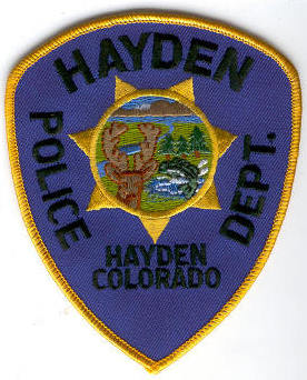 Hayden Police Dept
Thanks to Enforcer31.com for this scan.
Keywords: colorado department