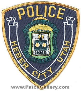 Heber City Police Department (Utah)
Thanks to Alans-Stuff.com for this scan.
Keywords: dept.