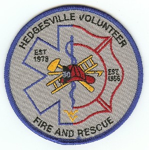 Hedgesville Volunteer Fire and Rescue
Thanks to PaulsFirePatches.com for this scan.
Keywords: west virginia