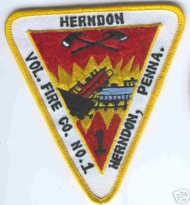 Herndon Vol Fire Co No 1
Thanks to Brent Kimberland for this scan.
Keywords: pennsylvania volunteer company number
