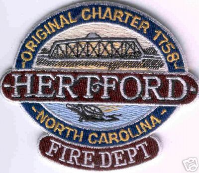 Hertford Fire Dept
Thanks to Brent Kimberland for this scan.
Keywords: north carolina department