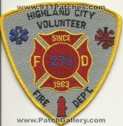 Highland City Volunteer Fire Department (Florida)
Thanks to Mark Hetzel Sr. for this scan.
Keywords: dept. fd
