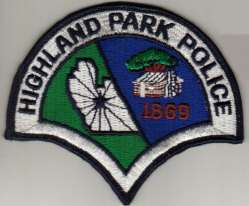 Highland Park Police
Thanks to BlueLineDesigns.net for this scan.
Keywords: illinois
