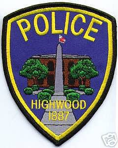Highwood Police (Illinois)
Thanks to apdsgt for this scan.
