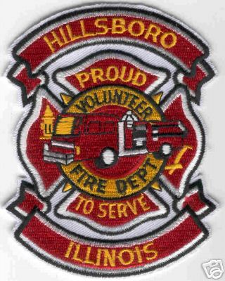 Hillsboro Volunteer Fire Dept
Thanks to Brent Kimberland for this scan.
Keywords: illinois department
