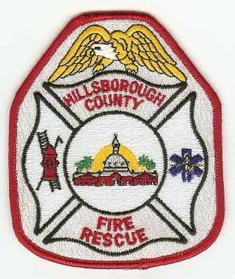 Hillsborough County Fire Rescue
Thanks to PaulsFirePatches.com for this scan.
Keywords: florida