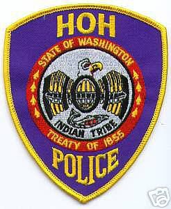 Hoh Indian Tribe Police (Washington)
Thanks to apdsgt for this scan.
