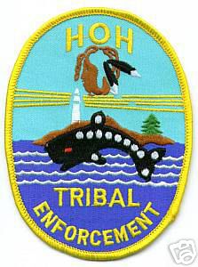 Hoh Tribal Enforcement (Washington)
Thanks to apdsgt for this scan.
Keywords: police