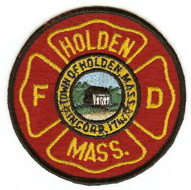 Holden FD
Thanks to PaulsFirePatches.com for this scan.
Keywords: massachusetts fire department town of