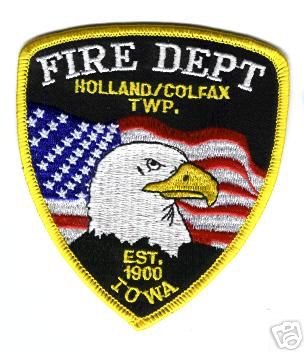 Holland Colfax Twp Fire Dept
Thanks to Mark Stampfl for this scan.
Keywords: iowa township department