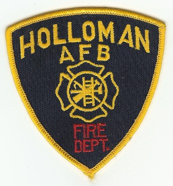 Holloman AFB Fire Dept
Thanks to PaulsFirePatches.com for this scan.
Keywords: new mexico air force base usaf department