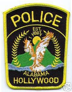 Hollywood Police (Alabama)
Thanks to apdsgt for this scan.

