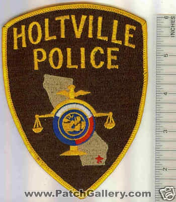 Holtville Police (California)
Thanks to Mark C Barilovich for this scan.
