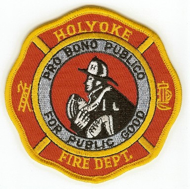 Holyoke Fire Dept
Thanks to PaulsFirePatches.com for this scan.
Keywords: massachusetts department
