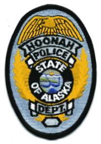Hoonah Police Dept (Alaska)
Thanks to BensPatchCollection.com for this scan.
Keywords: department