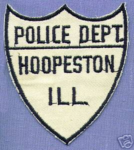 Hoopeston Police Dept (Illinois)
Thanks to apdsgt for this scan.
Keywords: department