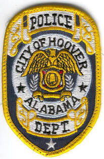 Hoover Police Dept
Thanks to Enforcer31.com for this scan.
Keywords: alabama department city of