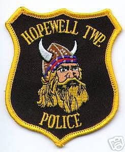 Hopewell Twp Police (Pennsylvania)
Thanks to apdsgt for this scan.
Keywords: township