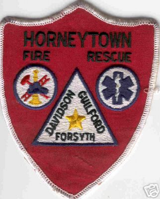 Horneytown Fire Rescue
Thanks to Brent Kimberland for this scan.
Keywords: north carolina davidson guilford forsyth