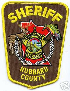 Hubbard County Sheriff (Minnesota)
Thanks to apdsgt for this scan.
