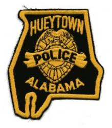 Hueytown Police (Alabama)
Thanks to BensPatchCollection.com for this scan.
