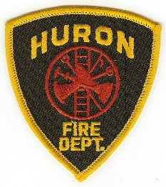 Huron Fire Dept
Thanks to PaulsFirePatches.com for this scan.
Keywords: south dakota department