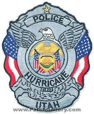 Hurricane Police Department (Utah)
Thanks to Alans-Stuff.com for this scan.
Keywords: dept.