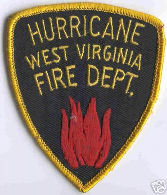 Hurricane Fire Dept
Thanks to Brent Kimberland for this scan.
Keywords: west virginia department
