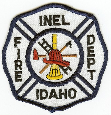 Idaho National Engineering Laboratory Fire Department Patch (Idaho)
Thanks to PaulsFirePatches.com for this scan.
Keywords: inl inel ineel doe nuclear dept.
